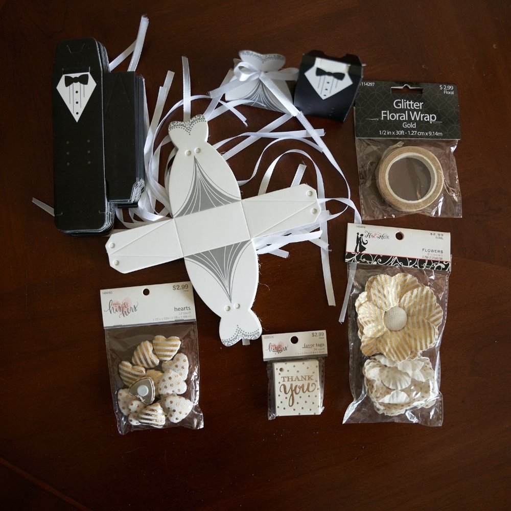 Wedding Decor, Favors (Lot #3) Bride and Groom